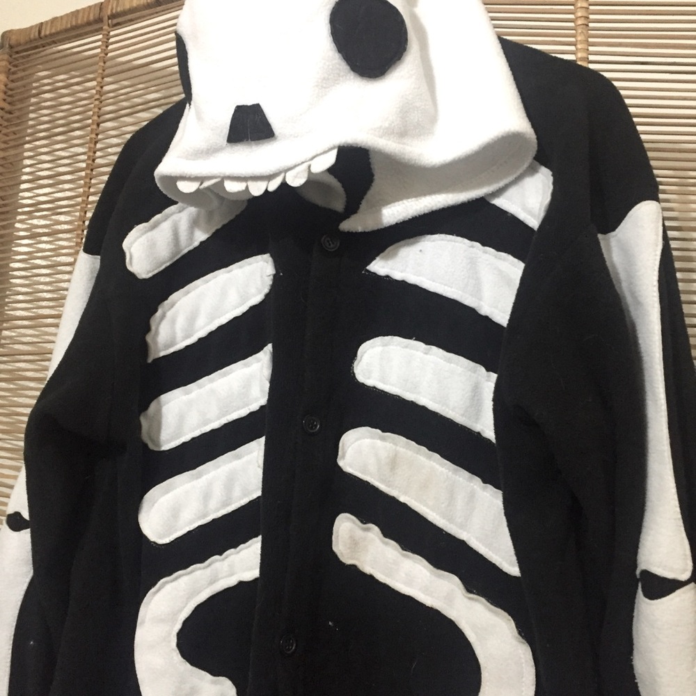 UNISEX Panda Skeleton Onesie